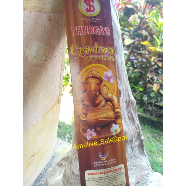 Dupa Batang Thurgas Incensed Stick / Hio Wangi Aromaterapi Impor Malaysia India ORI