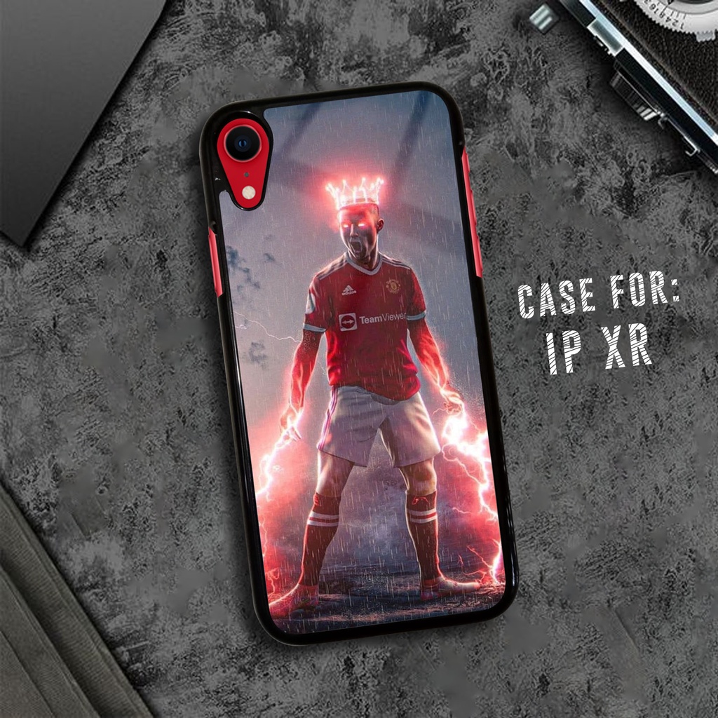 Case IPHONE XR  - Casing IPHONE XR Terbaru [ CR 7 ] Silikon IPHONE XR - Case Hp IPHONE XR - Cassing 