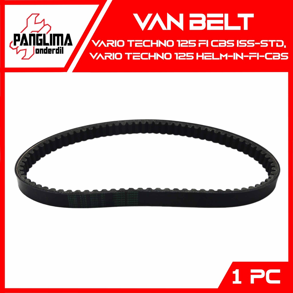 Van Belt Vario Techno 125 FI CBS ISS-STD 2013-2015 &amp; Vario Techno 125 Helm-In FI-CBS 2012-2013 Vanbelt-Vanbel-V Bel