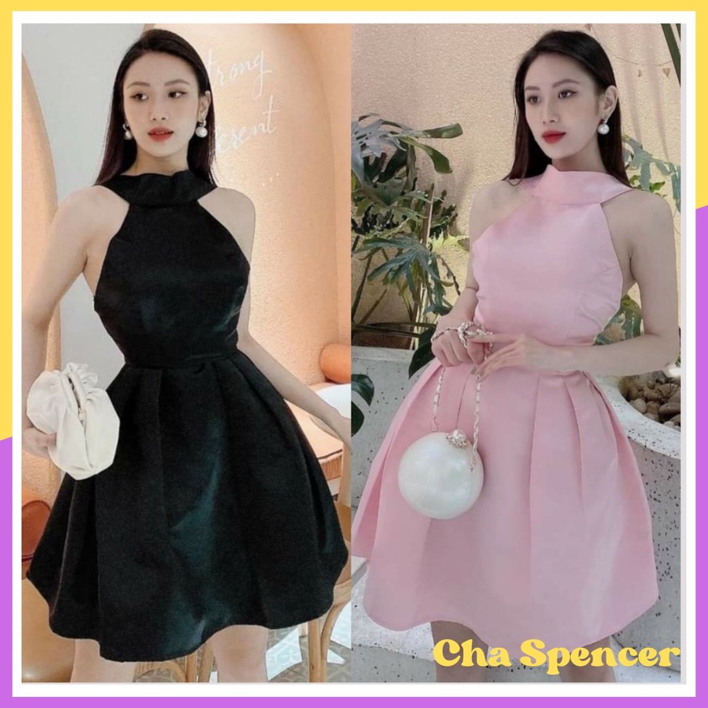 Baju Dress Scuba Polos Pesta Natal Wanita Remaja Modern Trend Kekinian Trendy Elegan Cantik Terbaru 