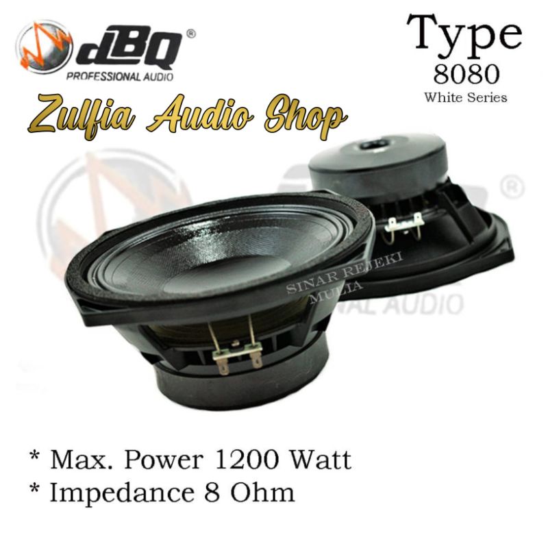 SPEAKER DBQ 8 INCH SPIKER DBQ 8080 ORIGINAL
