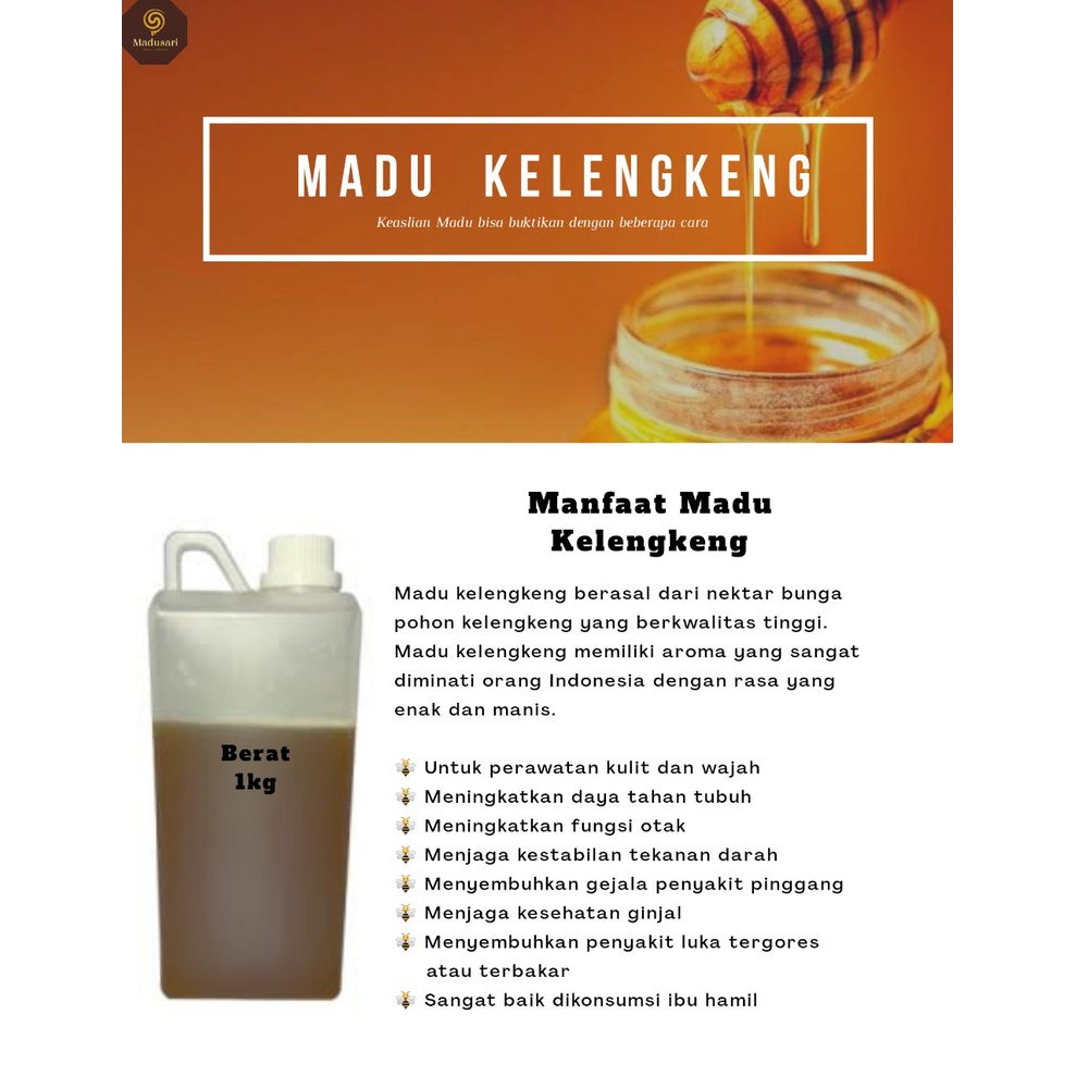 

RESELLER DROPSHIP Madu Kelengkeng Asli