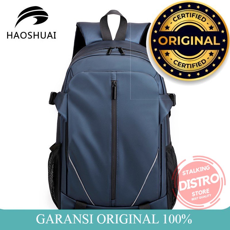 Tas Ori HAOSHUAI 3401 ORIGINAL Backpack Tas Laptop Tas Ransel Anti Air