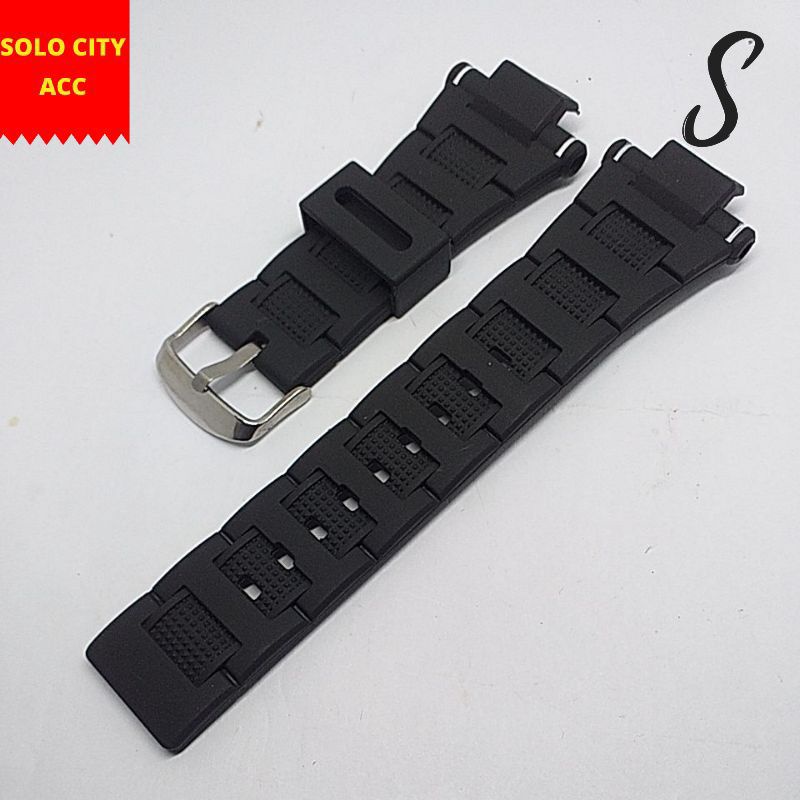 STRAP TALI JAM TANGAN SANDA GST-8600 GST8600 STRAP JAM SANDA GST8600 GST-8600 HITAM