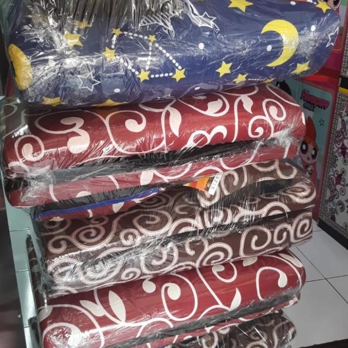 Kasur lipat busa / kasur lantai murah/ kasur dakron grosir.Free bantal always ready