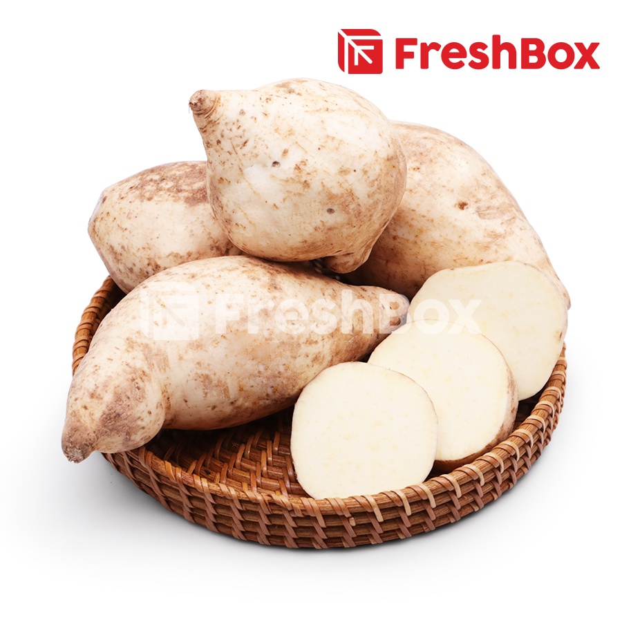 

Ubi Putih White Sweet Potato 500gr FreshBox