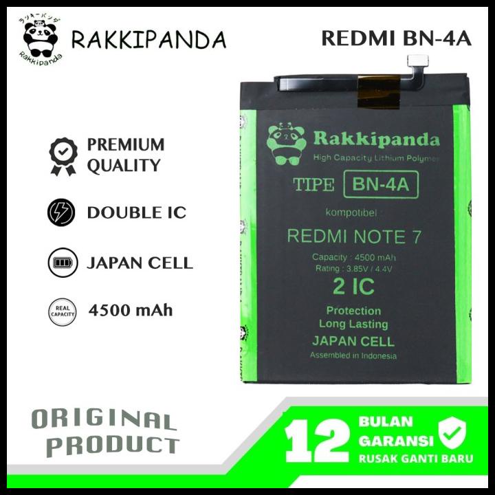 Rakkipanda - Bn4A Bn 4A Redmi Note 7 / Redmi Note 7 Pro Batre Baterai