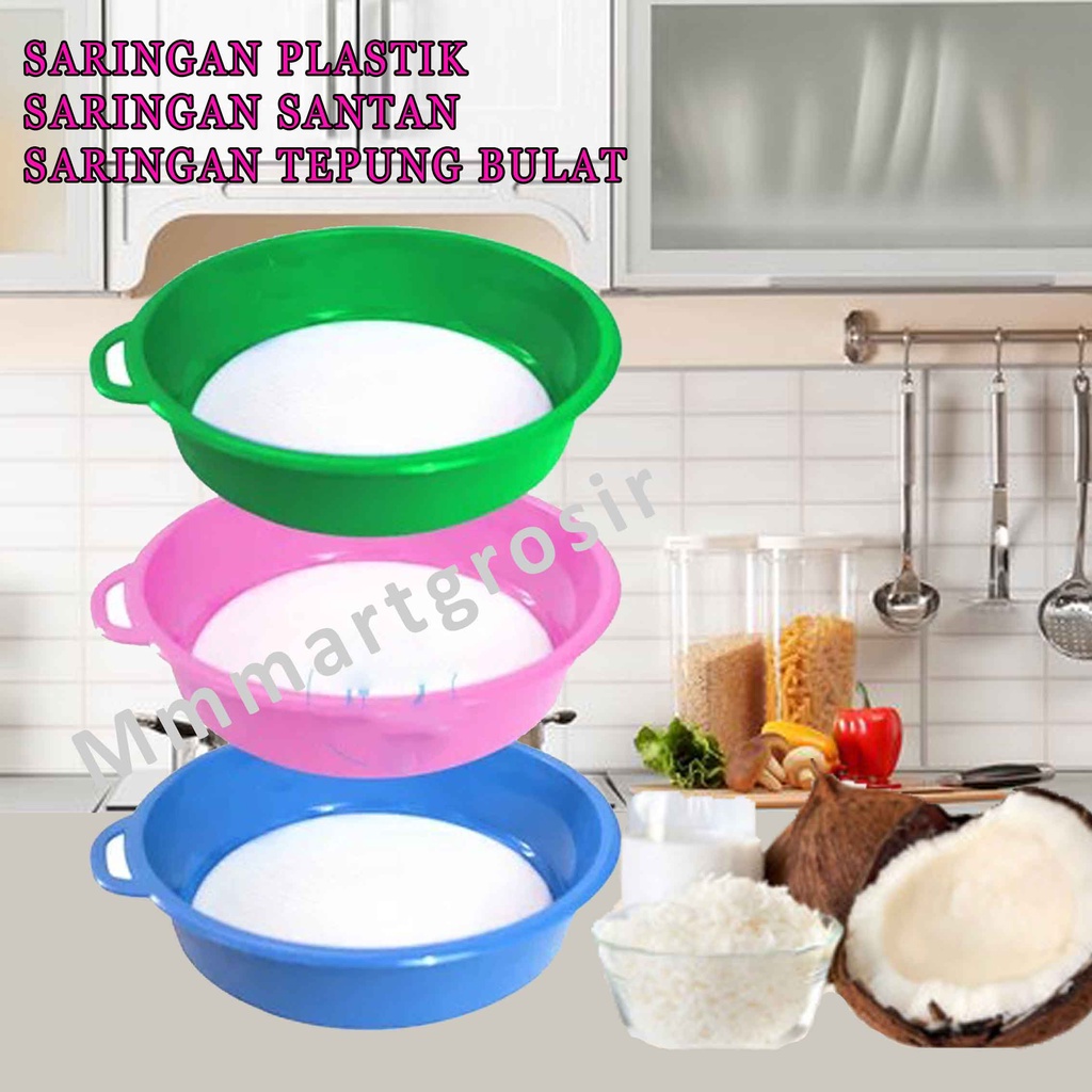 Saringan Plastik / Saringan Santan / Saringan Tepung / Saringan Multifungsi