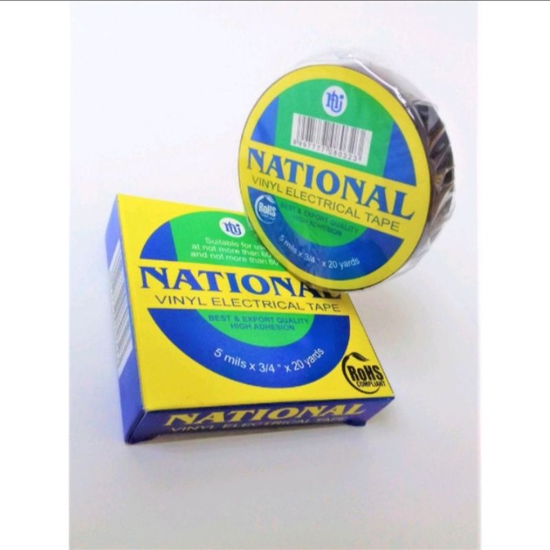 

Isolasi National/Solasi listrik hitam besar 20yard