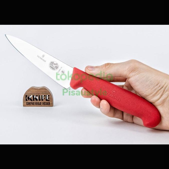 VICTORINOX Carving Knife 5.2001.15 Pisau Dapur Victorinox MERAH