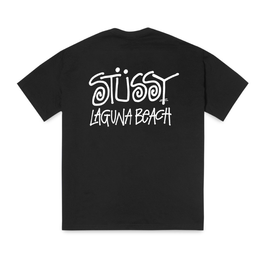 Stussy X Our Legacy Laguna Black Tshirt - ORI