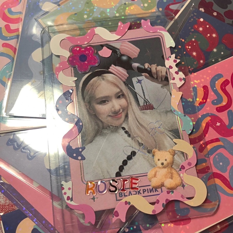 [kstuffind] Stiker Pita Hologram Warna Warni Holo Sticker DIY Ribbon Mengkilap Deco Photocard Murah aesthetic estetik Abjad Journaling Dekoratif Scrapbook