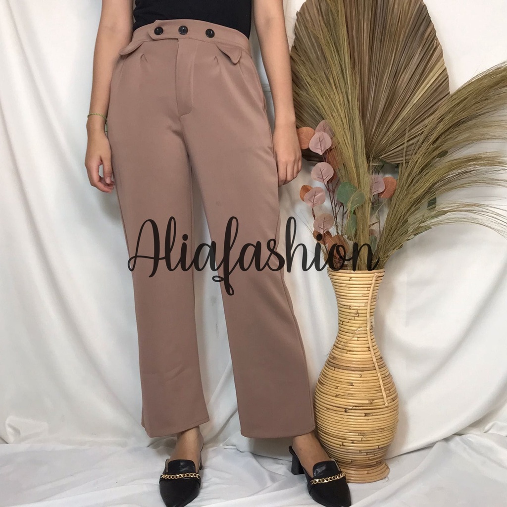CELANA SCUBA PUSPI PANTS/CELANA SCUBA/CELANA PANJANG WANITA