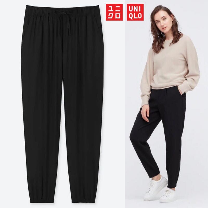 Celana Wanita Jogger UNIQLO // Celana Sehari-hari Original Branded