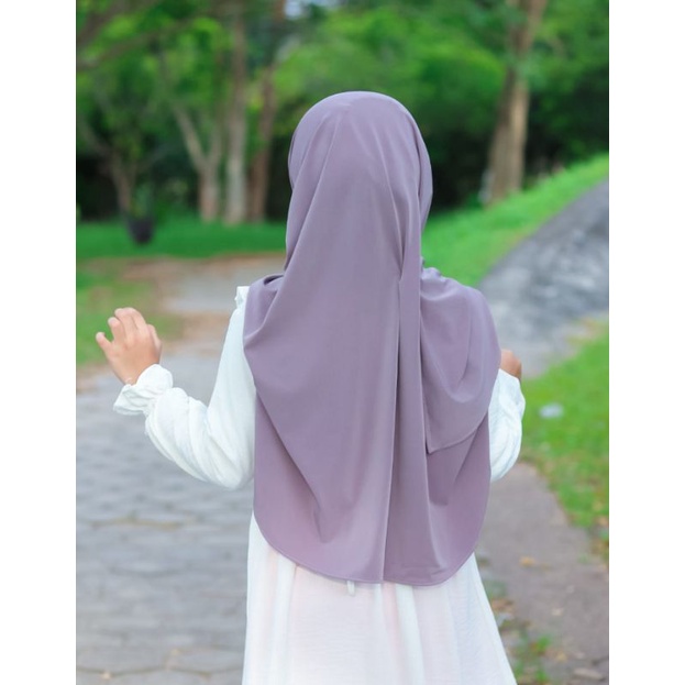 HIJAB INSTAN ANAK PREMIUM/ BERGO SHAHIN size M dan L