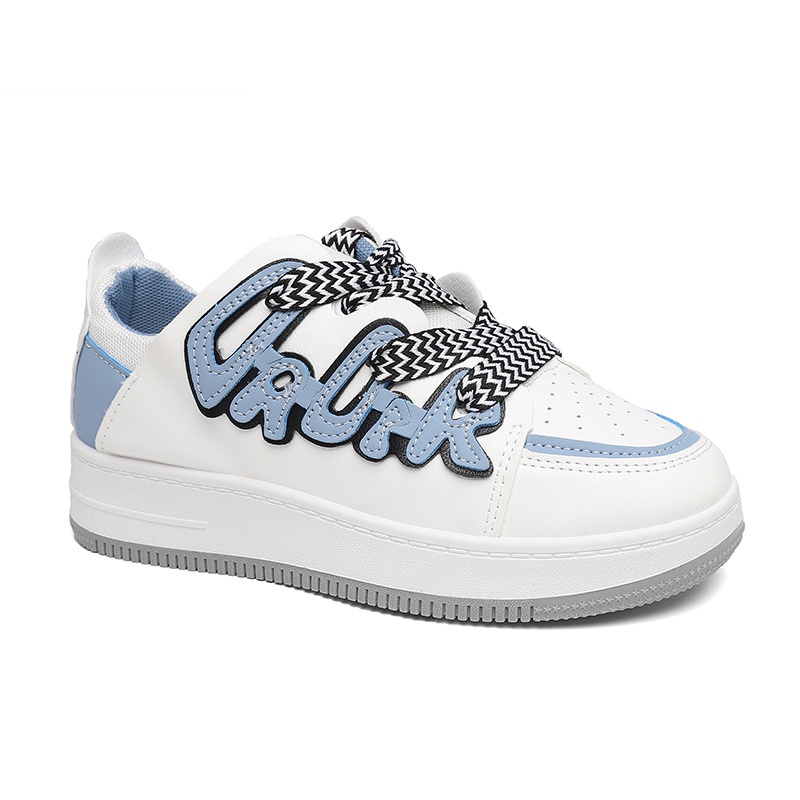 [GROSIR][COD] SEVEN_DAY SEPATU SNEAKERS WANITA KOREA IMPORT SPORT SHOES BIRU FQ-2803