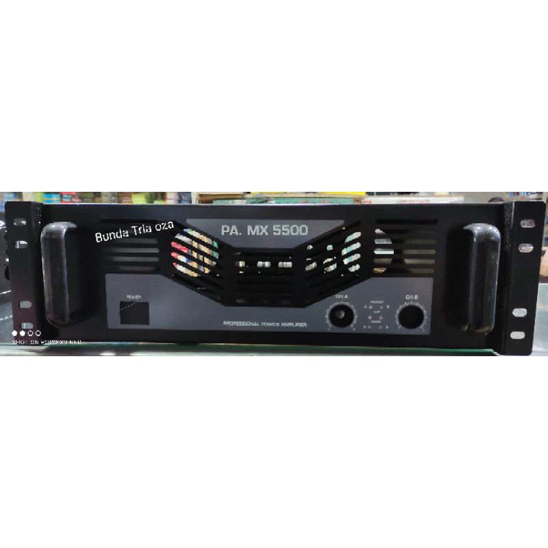 BOX Power Amplifier Rakitan model Seri PA MX 1500