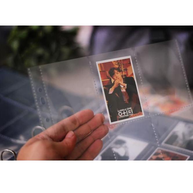 

[KODE QZWN9] Collector Bantex Pocket UKURAN A4 / Bantex Collector Pocket Sleeve PP (10 sheets) #2159 08 / Pocket K-POP