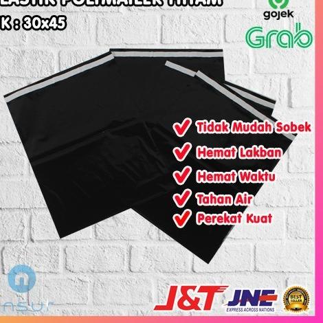 

PLASTIK PE POLYMAILER 30X45 HITAM