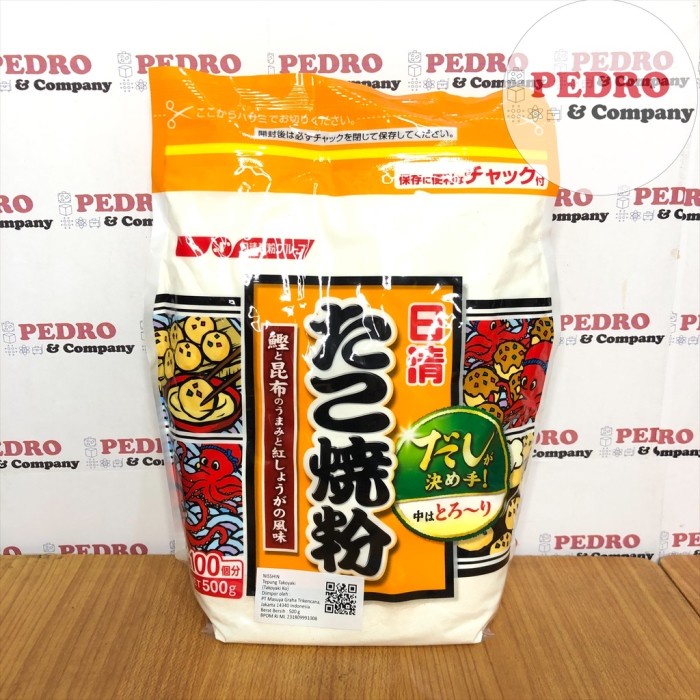 

Nisshin Tepung Takoyaki 500 Gram - Flour Octopus Ball Jepang Japanese