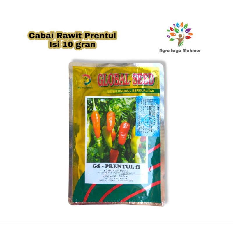 GS PRENTUL F1 isi 10G/bibit cabai rawit/benih cabai rawit/cabe rawit inul/cabai inul/cabe rawit inul