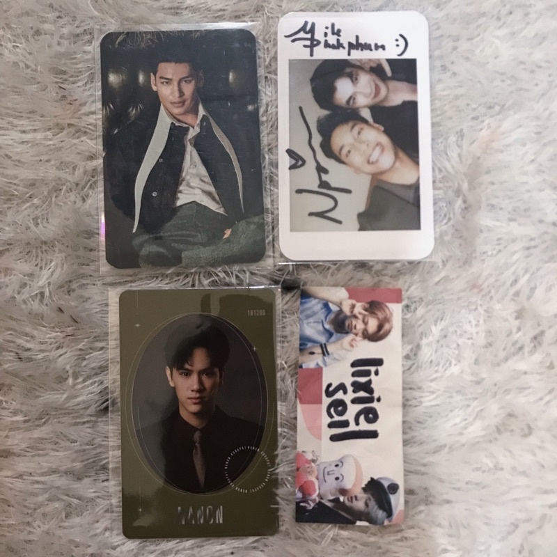 {SELL AS SET} KINNPORSCHE MILE APO NANON deling pethipster magz photocard pc poca polaroid