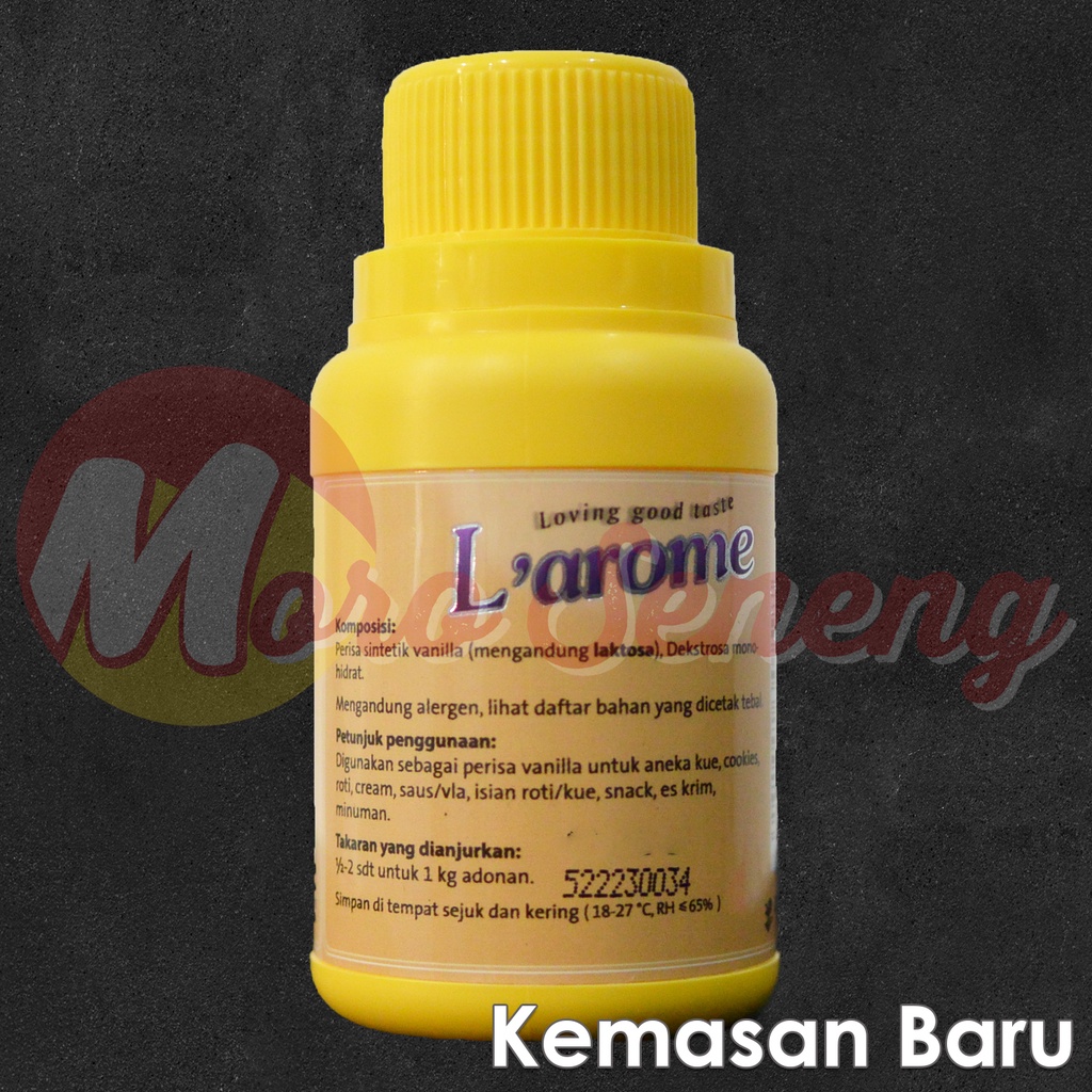 L'arome Vanilla Susu / Perisa Vanilla Bubuk 50 gram