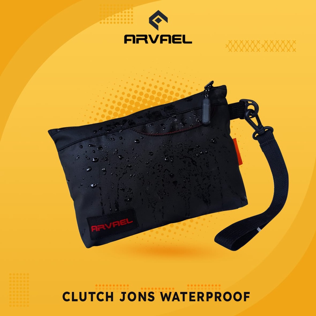 Clutch bag bestseller &quot;Edisi Promo&quot;  // handbag waterproof jons arvael 280&quot; TAS PRIA WANITA handbag antiair