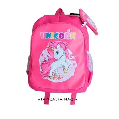 tas ransel anak karakter unicorn