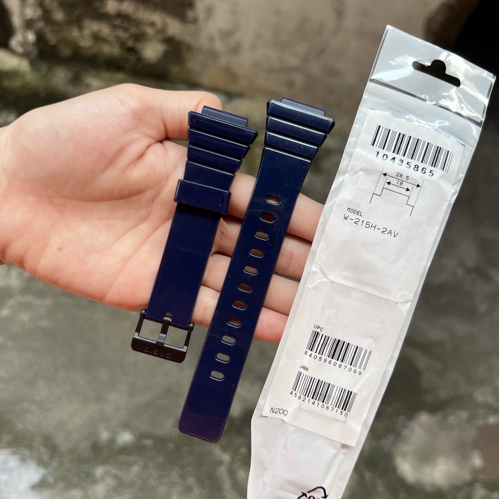 Tali jam tangan casio W-215H 2A original strap band W 215H