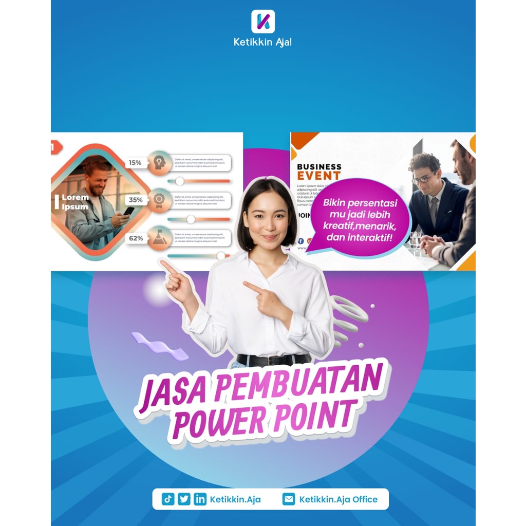 Jual Power Point Tamplate | Jasa design power point (PPT) Profesional ...