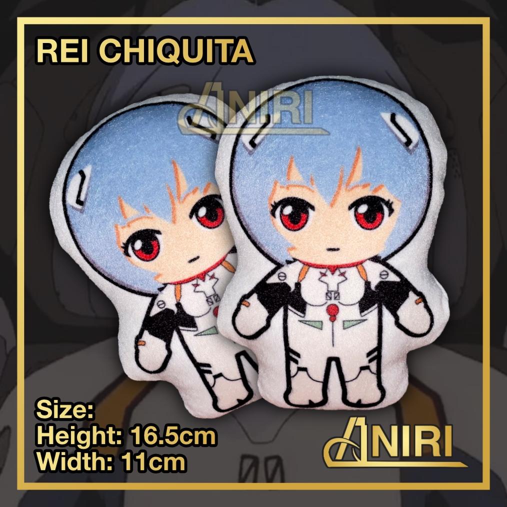 Boneka Plushie Anime Mini Rei Chiquita Evangelion