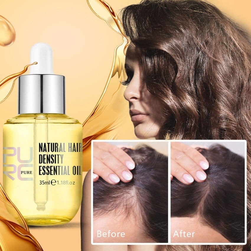 PURC HAIR GROWTH SERUM SERUM PELEMBAB RAMBUT MINYAK ESENSIAL JAHE PERA