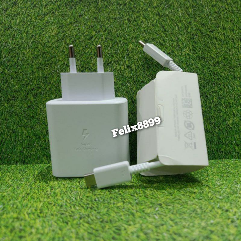 Charger Samsung Galaxy S20 5G S20 Plus S20+ S20 Ultra 5G S20 fe 5G M23 M33 M34 M53 M54 A23 A33 A34 A53 A54 A73 A74 5G 4G Z Fold 2 3 Note 10 20 + Ultra 45W S25W Super Fast charging USB Type C To C