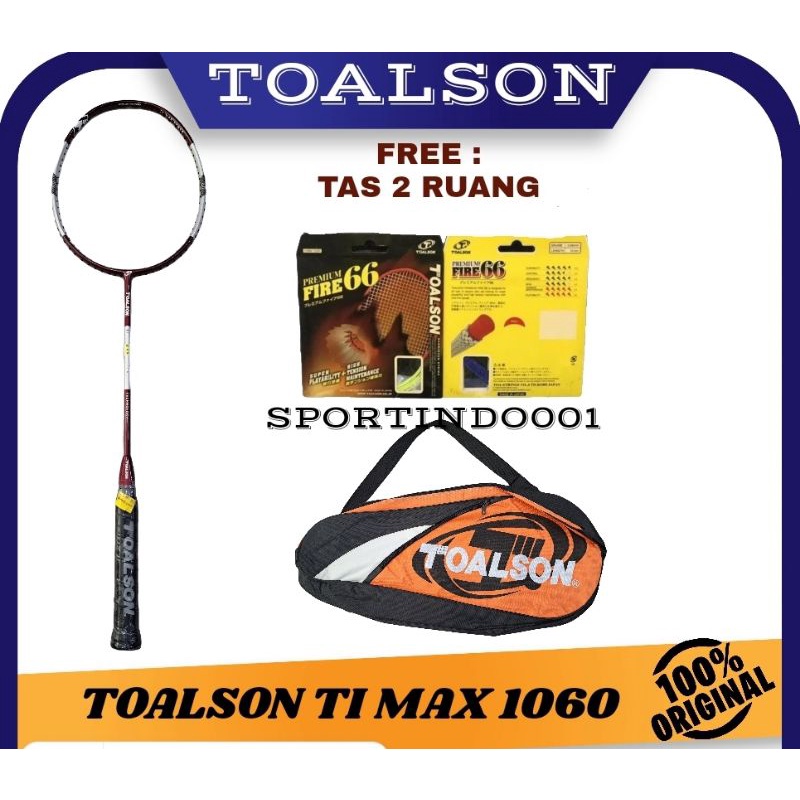 Raket Toalson TIMAX 1060 / TI MAX 1060 Original
