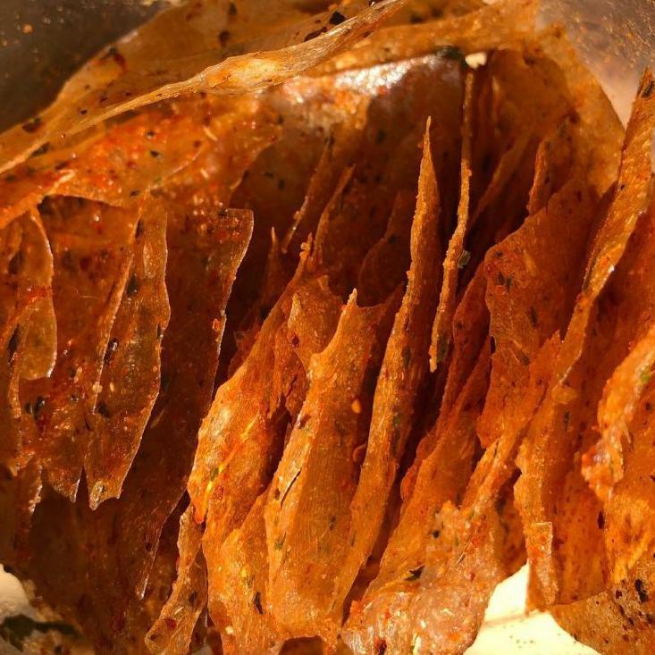 

ゖ゚ KERIPIK KACA 1Kg/ Kripik kaca 1 kg / kripca / kripik kaca pedas daun jeruk ↣