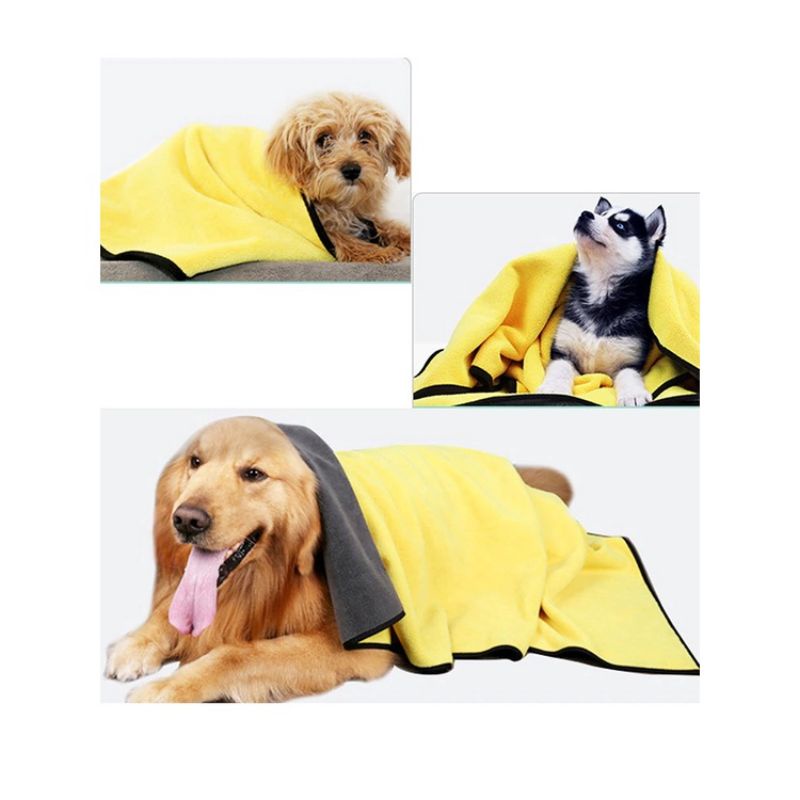 handuk kucing anjing 2 lapis ukuran 30x30cm berkualitas zeorfarm