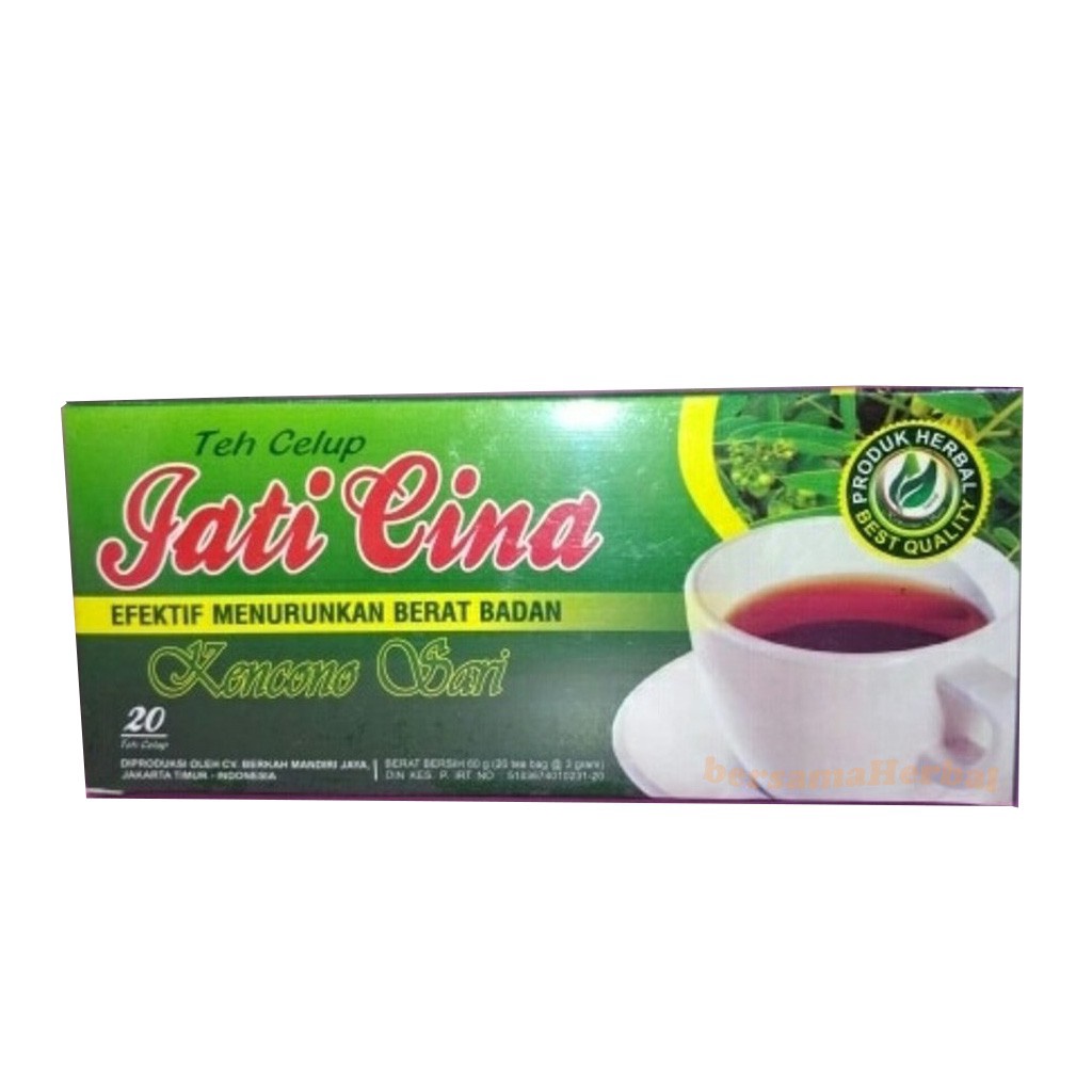

Teh Jati Cina Herbal Organik Kencono Teh Celup