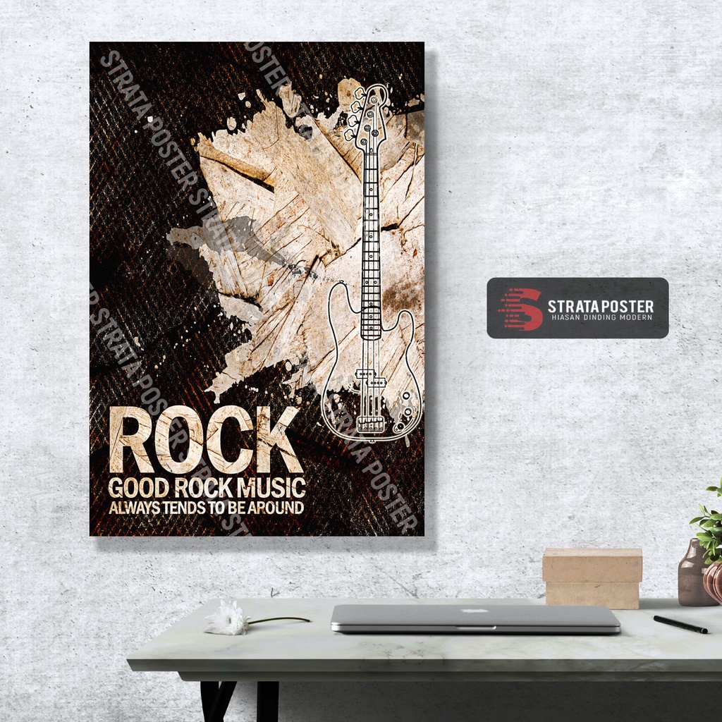 Poster musik Hiasan dinding dekorasi ruangan Wall decor music 304513ST