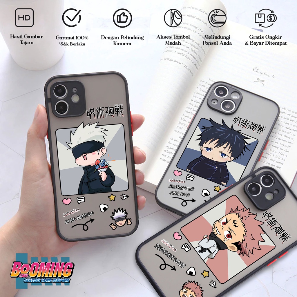 Case VIVO V11 V15 V20 V20SE V21 5G S1 PRO S1 Z1 PRO V15 PRO MOTIF JUJUTSU KAISEN Case Soft TPU Phone