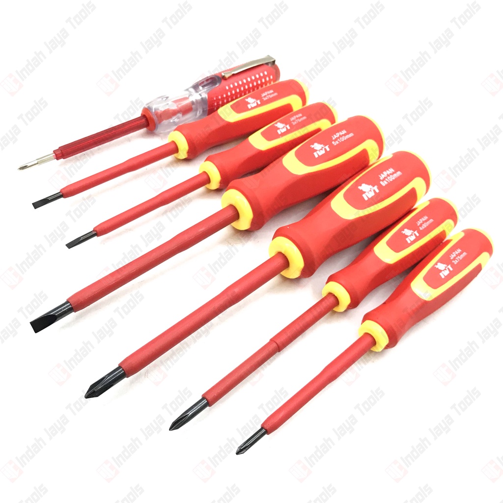 IWT Obeng Listrik Set 7 Pcs - Insulated Screwdriver Set