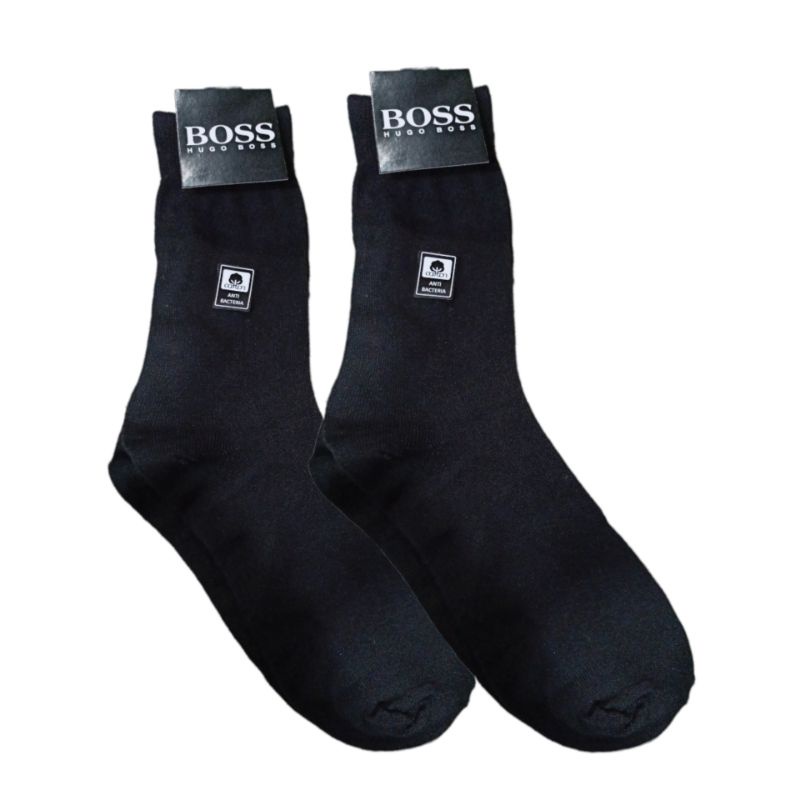 Kaos Kaki Formal Kantor Bisnis pria casual cotton socks solid office boy