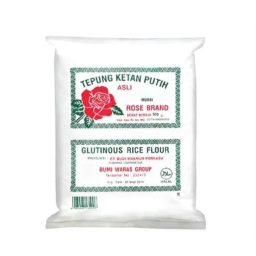

Tepung ketan putih rosebrand 500G