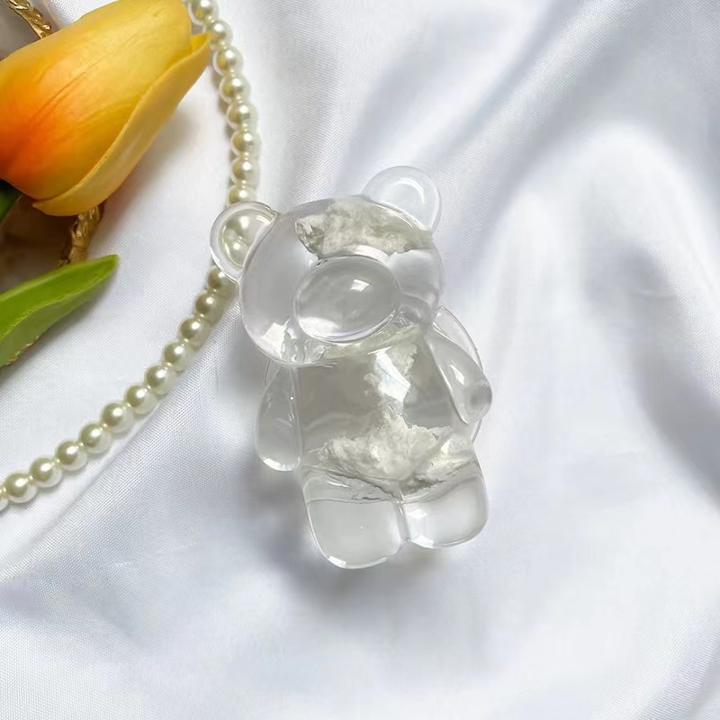 Cartoon Colorful Clear Bear Phone Braceket Phone Grip Lazy Desktop Phone Holder