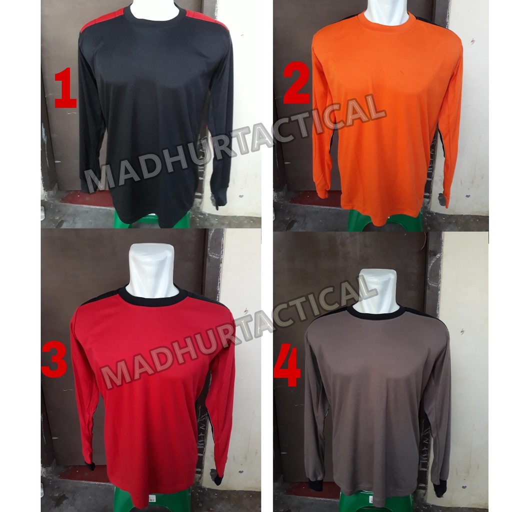 Kaos Polos Panjang Kaos Lengan Panjang Basarnas BPBD Security Satpam