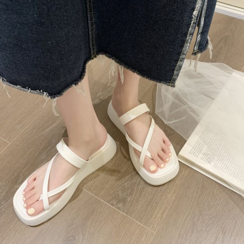 MYSTYLE Fika Korea Design Sandal Wedges Fashion Wanita Import