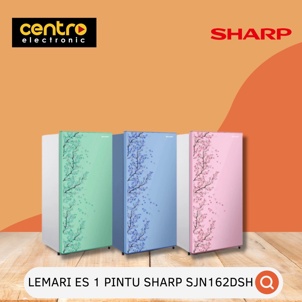 SHARP LEMARI ES 1 PINTU SJN162DSP / SJN 162DSP / SJN162DSB / SJN162DSH