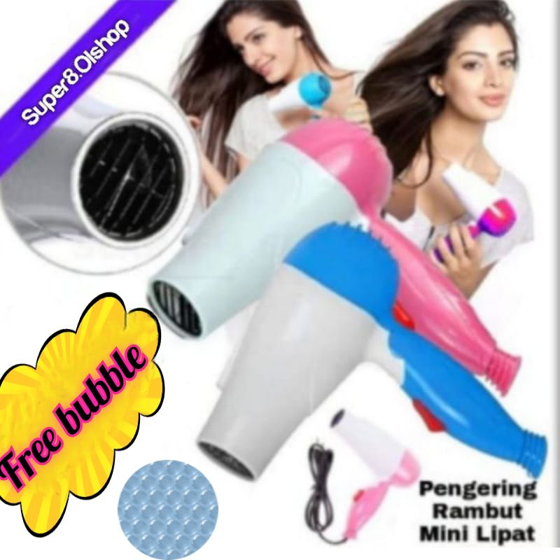 Hairdryer Hair Dryer Pengering Rambut 350 Watt⭐ Super8 ⭐