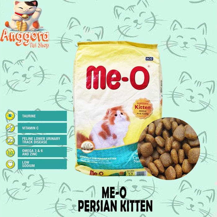 Makanan kucing kering MEO KITTEN PERSIAN 900gr