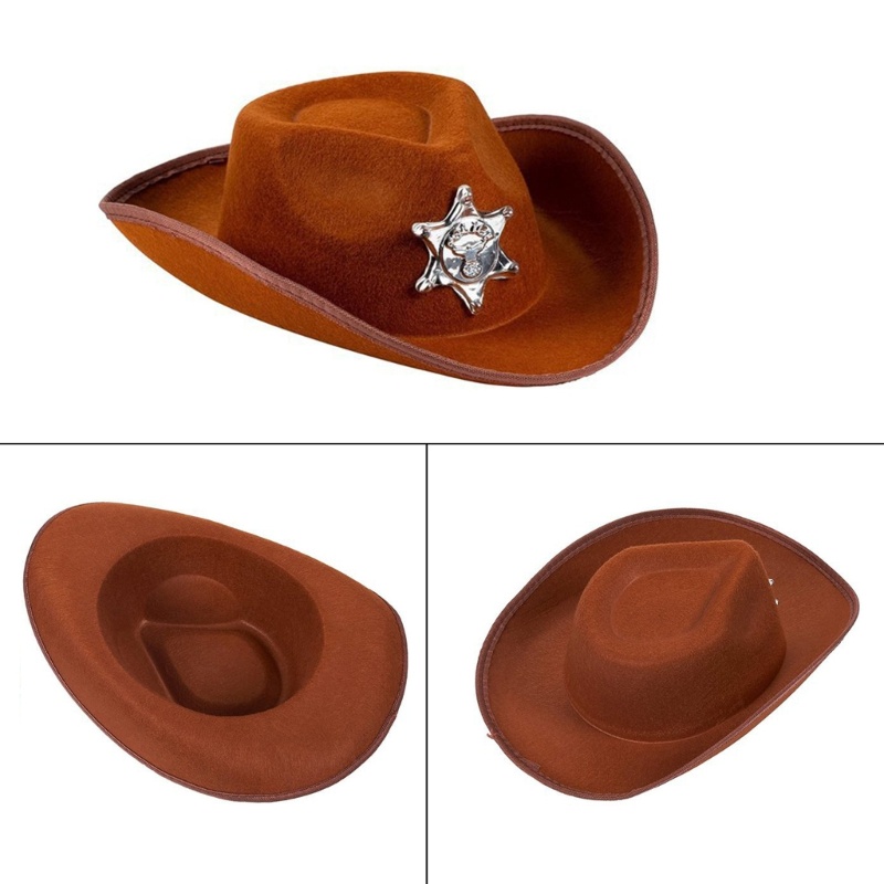 Topi Cowboy Gaya Barat Untuk Wanita